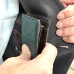 画像7: 送料無料！オーストリッチミニマム２つ折財布 (7)