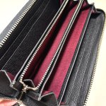 画像7: 送料無料！日本製 シャークスキン（サメ革）ラウンドジップウォレット  (7)