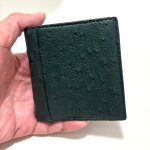 画像6: 送料無料！オーストリッチミニマム２つ折財布 (6)