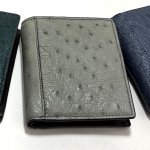画像17: 送料無料！オーストリッチミニマム２つ折財布 (17)