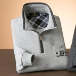 画像5: JACK BROWN（ジャックブラウン）裏起毛ハーフジップトレーナー２色組 (5)