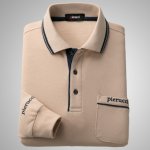 画像11: Pierucci（ピエルッチ）裏起毛長袖ポロシャツ４色組 (11)