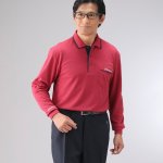 画像4: Pierucci（ピエルッチ）裏起毛長袖ポロシャツ４色組 (4)