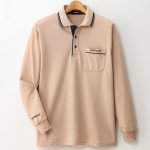 画像5: Pierucci（ピエルッチ）裏起毛長袖ポロシャツ４色組 (5)