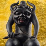 画像3: 開運厄除け祈願 木製仏像 正因正因山実相院妙法寺祈祷開眼 『元三大師降魔尊像』 (3)