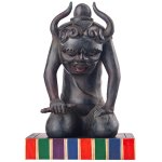 画像7: 開運厄除け祈願 木製仏像 正因正因山実相院妙法寺祈祷開眼 『元三大師降魔尊像』 (7)