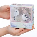 画像5: ジグソーアニマルシリーズ「春はまだかな？ シマエナガ」フレームセット（108P） (5)