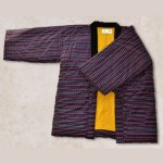 画像10: おたふくわた久留米織はんてんスリム仕様 (10)