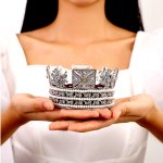 画像4: ラグジュアリー王冠インテリア「ダイヤモンド・ダイアデム」 (4)