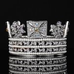 画像2: ラグジュアリー王冠インテリア「ダイヤモンド・ダイアデム」 (2)