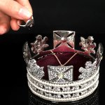 画像3: ラグジュアリー王冠インテリア「ダイヤモンド・ダイアデム」 (3)