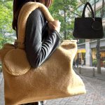 画像5: もこもこボアフリーストートバッグ＋サークルポーチセット (5)