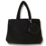 画像7: もこもこボアフリーストートバッグ＋サークルポーチセット (7)