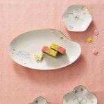 画像2: 日本製 和食器 縁-yukari-五様小皿揃 (2)