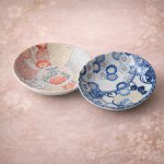 画像3: 日本製 和食器 華祥瑞 深皿２枚セット (3)