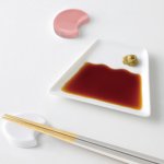 画像2: 日本製 和食器 fuji 小皿箸置揃 (2)