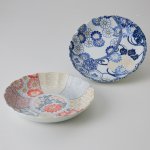 画像4: 日本製 和食器 華祥瑞 深皿２枚セット (4)