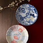 画像2: 日本製 和食器 華祥瑞 深皿２枚セット (2)