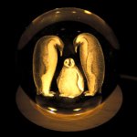 画像11: 送料無料！3DスカルプチャーLEDクリスタルボール (11)