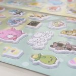画像8: ポケモンぷくぷくシール 6種セット (8)