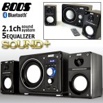 画像9: Bluetoothパワーアンプスピーカー2.1chサウンドシステム33W (9)