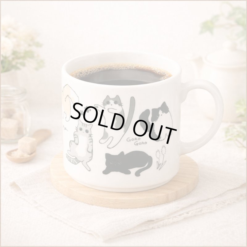 画像6: 日本製 MEOW！MEOW！（ミャオミャオ）マグカップ（猫集合） (6)