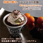 画像1: 有田焼ミニパフェ（器付き） 有田金柑と濃厚チョコレートのパフェ (1)