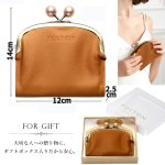 画像8: FULTON フルトンイタリアンレザー二つ折りがま口財布 (8)