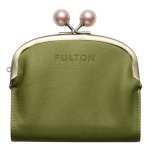 画像13: FULTON フルトンイタリアンレザー二つ折りがま口財布 (13)