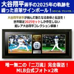 画像2: 世界限定2025LAドジャース大谷翔平選手2025MVP受賞アニバーサリー サイン入りボール豪華額装コレクション (2)