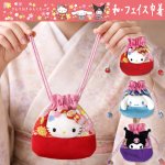 画像1: さんりおきゃらくたーず 和・フェイス巾着 (1)