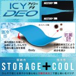 画像3: NESTA ネスタ ICY DEO接触冷感ストレッチアームカバー (3)