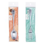 画像7: ちいかわ ハッピーブロッサムカレースプーン（180mm）＆パスタフォーク（190mm）セット (7)