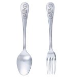 画像2: ちいかわ ハッピーブロッサムカレースプーンS＆サラダイートフォークセット（160mm） (2)