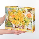 画像5: ジグソーフラワーシリーズ「幸運のビバーチェ」フレームセット（1000P） (5)