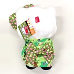 画像3: ビッグリボンはろうきてぃ 和装ちりめんぬいぐるみM抹茶Ver. (3)