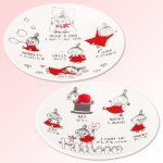 画像3: ムーミンAREKORE リトルミイ豆皿2柄セット (3)