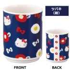 画像4: 日本製 HelloKitty 寿司湯呑 IRODORI (4)