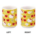 画像7: 日本製 HelloKitty 寿司湯呑 IRODORI (7)