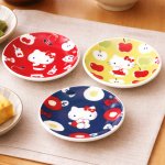 画像2: 日本製 HelloKitty 豆皿3柄セット IRODORI (2)