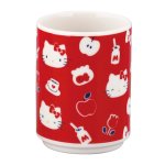 画像14: 日本製 HelloKitty 寿司湯呑 IRODORI (14)