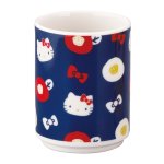 画像12: 日本製 HelloKitty 寿司湯呑 IRODORI (12)