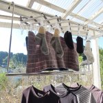 画像5: ステンレス製 伸縮サブハンガー (5)