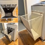 画像6: 生活便利グッズ！掛けるランドリーバッグ大46L（5〜6kgタイプ／約3〜4人分） (6)