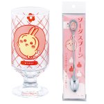画像18: 日本製【ちいかわ】台付シュワシュワソーダグラス＆ソーダスプーンセット (18)