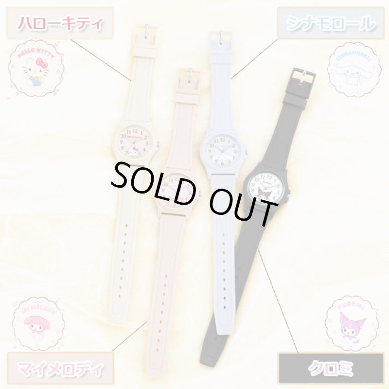 画像2: 正規ライセンシー商品 サンリオキャラクターズ腕時計10気圧防水 (2)