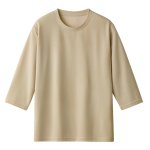 画像9: 送料無料！一般医療機器 着る疲労回復リカバリーケアウエア レディースゆったり7分袖シャツ (9)