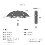 画像8: 晴雨兼用 折傘 スレンダーハンドルUVブロック50cm (8)