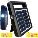 画像6: 熊除け・防災・アウトドア対策 多機能ツール搭載ソーラー充電式バッテリー 「エマージェンシーマルチガード」 (6)