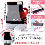 画像4: 着るだけ即ペッコリウエスト！速攻シェイプ腹巻き (4)
